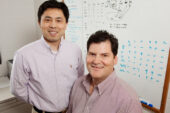 Molecular and integrative biology professors Yang (Kevin) Xiang, Charles Cox and their colleagues found a potential new drug target for the treatment of Alzheimer's disease.