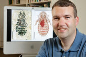 Kevin Johnson, an ornithologist with the Illinois Natural History Survey, led a study of fossils and molecular data to track the evolution of lice and their hosts.