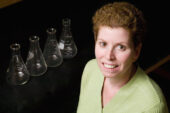 Veterinary biosciences professor Jodi Flaws and her colleagues found that mouse follicle cells that were exposed to bisphenol A (BPA), a chemical found in many plastics, produced lower levels of steroid hormones than other cells.