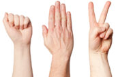 Rock, paper or scissors? Learning while playing a strategic game against others involves a different pattern of brain activity than learning from the consequences of one's own actions, researchers found.