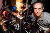 Martin Gruebele, the James R. Eiszner Professor of Chemistry at the U. of I. and corresponding author of the paper, says that prodding proteins to fold by suddenly removing high pressure (a technique also known as "pressure jumping") through electrical bursting makes for a "kinder, gentler way" of inducing proteins to fold.