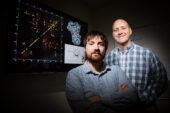 Graduate student Joseph Courtney and chemistry professor Chad Rienstra developed a method to quickly and reliably determine a proteins intricately folded structure