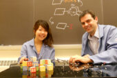 Graduate student Seiko Fujii and chemistry professor Martin Burke developed a novel class of chemical "building blocks" to more efficiently synthesize complex molecules, such as the antioxidant synechoxanthin.