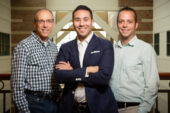 Chemistry professor Jeffrey Moore, graduate student Joshua Grolman and materials science and engineering professor Kristopher Kilian led a research team to create a new synthetic tissue environment for more realistic cell biology research.