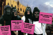 Guerrilla Girls "Benvenuti alla Biennale Femminista!" (detail), 2005-2012
