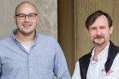 University of Illinois graduate student Zachary Horne, left, psychology professor John Hummel and their colleagues developed an intervention that moderated anti-vaccination views.