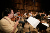 The rustic refurbished, 19th-century Dutch hay barn is the setting of the Allerton Music Barn Festival on Labor Day weekend.
