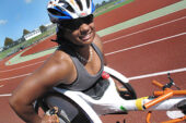 Anjali Forber-Pratt, a doctoral student in education at Illinois, won silver medals in the 400-meter and 100-meter races, and also took the gold medal in the 200-meter race with a record-setting time of 29.83 seconds of the 2011 International Paralympic Committee World Athletics Championships.