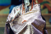 The Kashu-juku Noh Theater troupe will perform March 29 at Krannert Center for the Performing Arts.