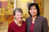 Social work professors Mary Keegan Eamon, left, and Chi-Fang Wu have conducted two research studies on low-income single mothers that emphasize the need for jobs that pay living wages and provide universal health insurance.
