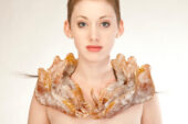 Kerianne Quick's necklace made of sugar.
