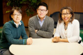 A new study led by Wen-Hao David Huang examines how gender influences perceptions about using Web 2.0 applications for learning. Huang's co-authors were professor Denice Ward Hood, right, and Sun Joo Yoo, a graduate student in human resource development, all in the department of education policy, organization and leadership.
