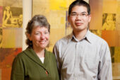 A new study by SaiJun Zhang, right, and Mary Keegan Eamon indicates that exposure to community violence harshens mothers' disciplinary practices, making children more aggressive and prone to behavioral problems.