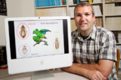 Illinois Natural History Survey ornithologist Kevin Johnson and his colleagues determined the evolutionary relationships of avian feather lice.
