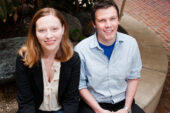 University of Illinois psychology professor Jesse Preston, left, graduate student Ryan Ritter and graduate student Ivan Hernandez (not pictured) investigated the social, emotional and analytical content of the tweets of more than 16,000 Christian and atheist followers on Twitter.