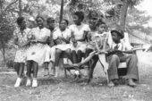 Among the musicians Stephen Wade will discuss in his talk, titled "Getting Their Hands on the Tune: From the Front Porch to the Library of Congress and Back Again," are students who sang "Pullin' the Skiff," photographed in Brandon, Miss., May 25, 1939.