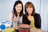 In a new study, University of Illinois professor of psychology Rene Baillargeon, right, and graduate student Peipei Setoh showed that infants expect objects they identify as animals to have insides.