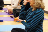 Researchers found that eight weeks of hatha yoga classes can improve older adults' cognitive skills.
