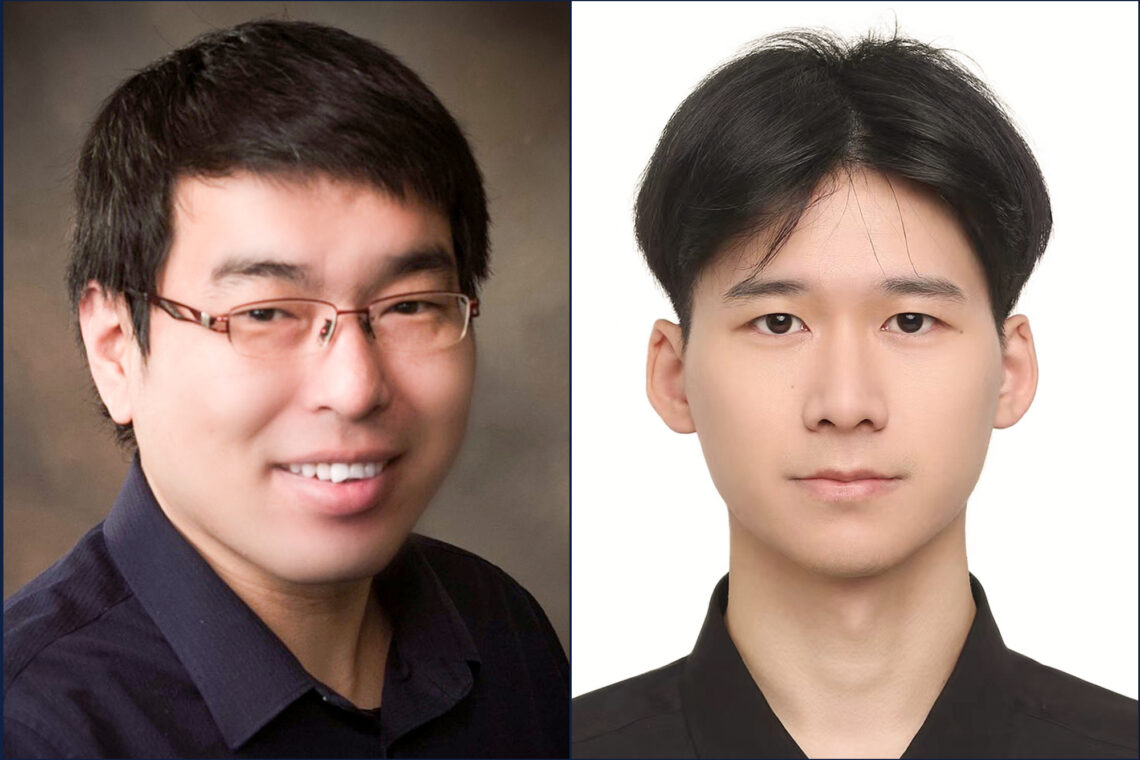 Headshots of Haohan Wang and Haibo Jin