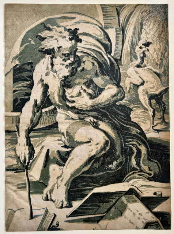 Photo of Ugo da Carpi, after Parmigianino, print 