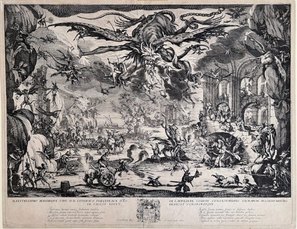 Photo of Jacques Callot's print 