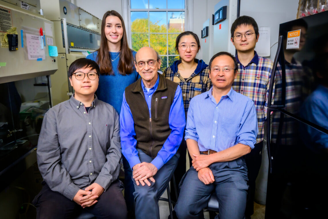 Research team in the lab.