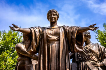 Alma Mater statue