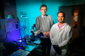 Two men in a lab