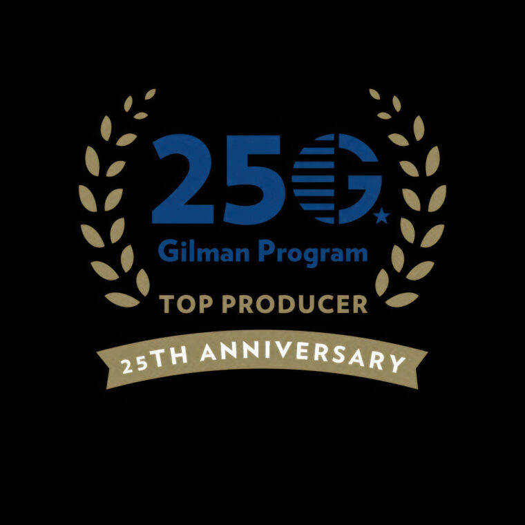 The University of Illinois Urbana-Champaign is among the top producers of recipients for the Gilman International Scholarship Program.