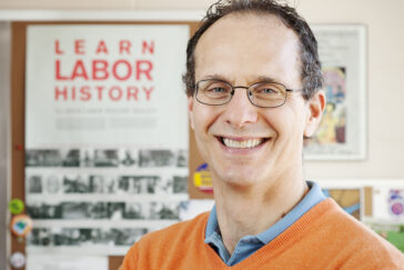 Photo of University of Illinois Urbana-Champaign labor scholar Robert Bruno