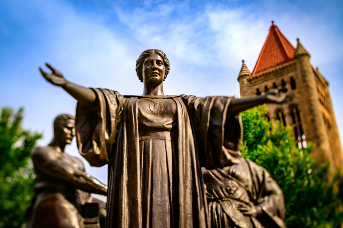 Alma Mater statue