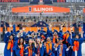 2026 University of Illinois Urbana-Champaign graduates celebrate.